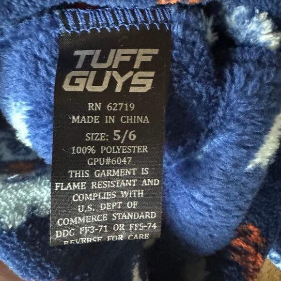 Tuff Guys Fleece Abominable Snowman Pajama Pants - Picture 5 of 5